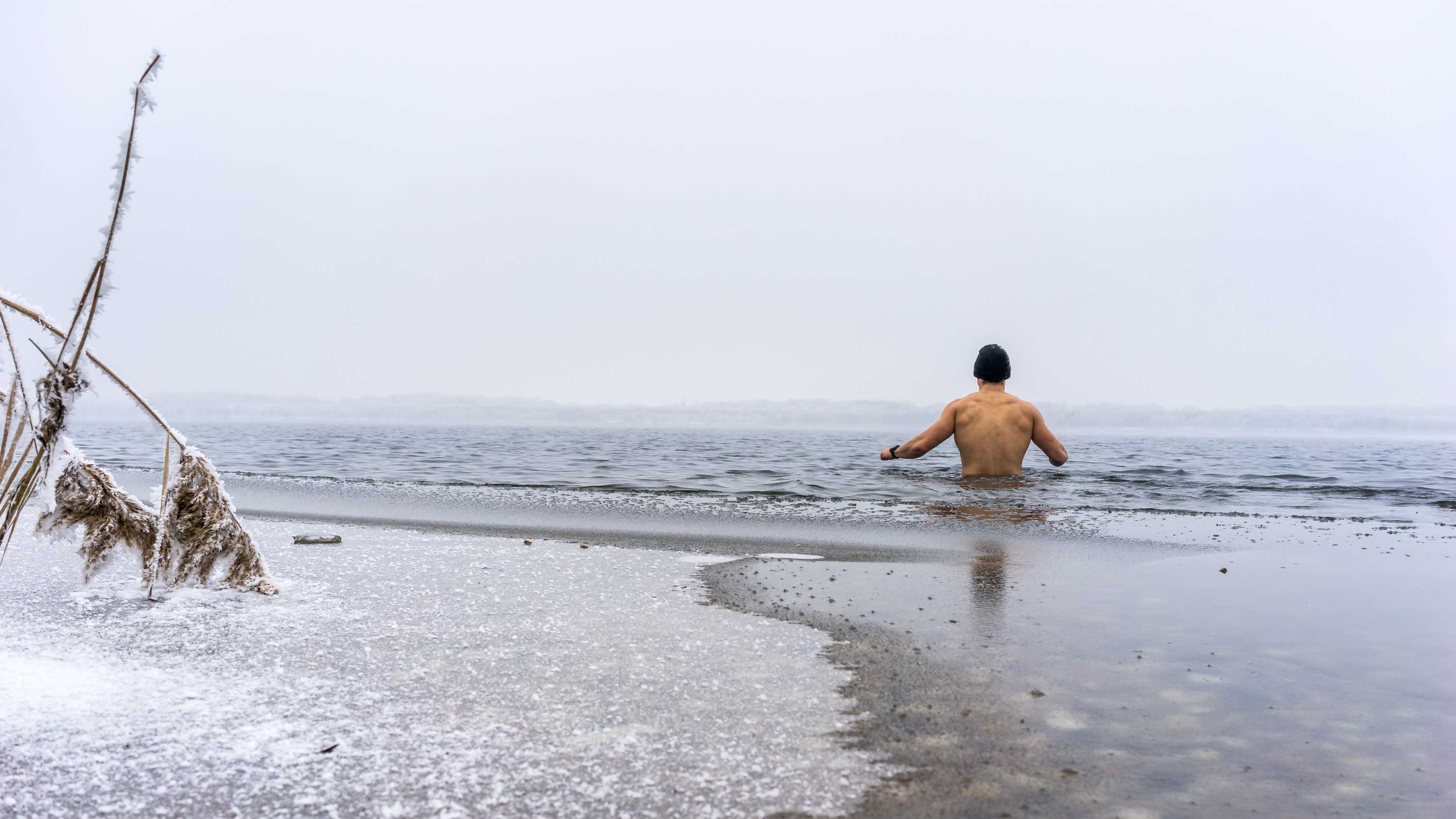 Cold water swimming, and netball's super shot episode artwork
