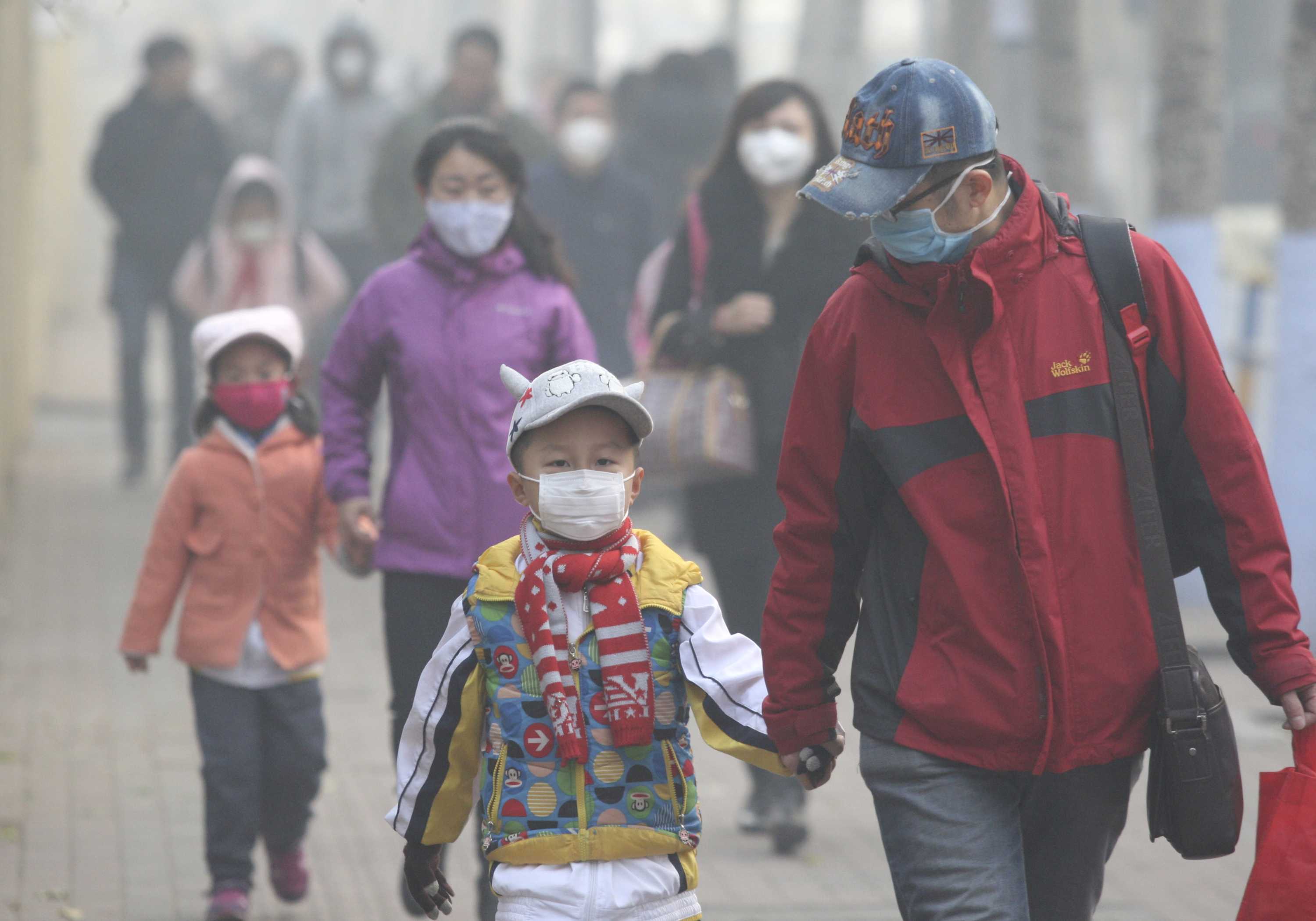 China air pollution reaches almost 50 times World Health Organisation