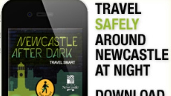 Newcastle After Dark smart phone app.