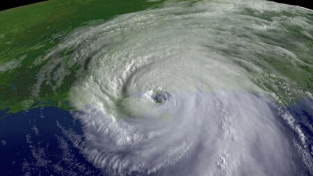 Hurricane Katrina shut nearly all oil production in the Gulf of Mexico.