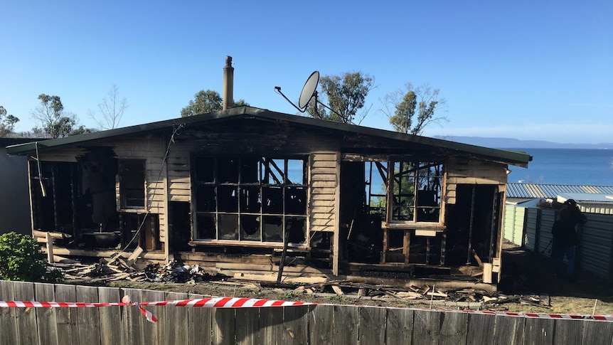 The shack on Primrose Road was destroyed in a suspected arson attack May 15, 2015