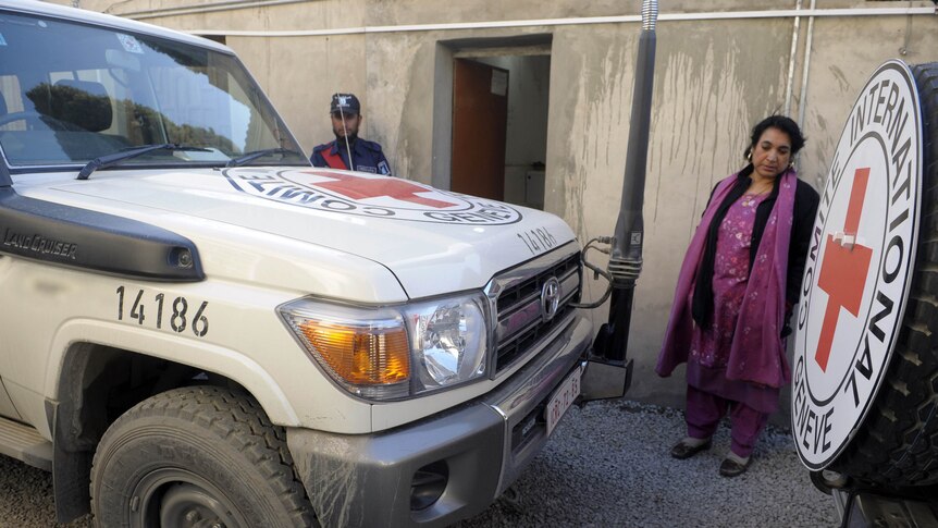 A Pakistani employee of the International Committee of the Red Cross.