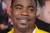 Tracy Morgan arrives at a movie premiere.