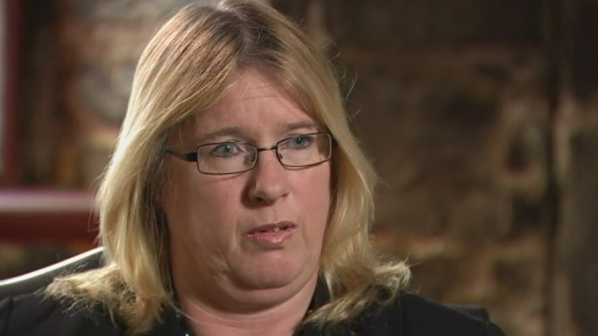 Yvonne Berry speaks about her alleged abuse in a Ballarat police cell