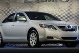 The hybrid version of the Toyota Camry