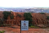 The Bengalla open cut mine, near Muswellbrook