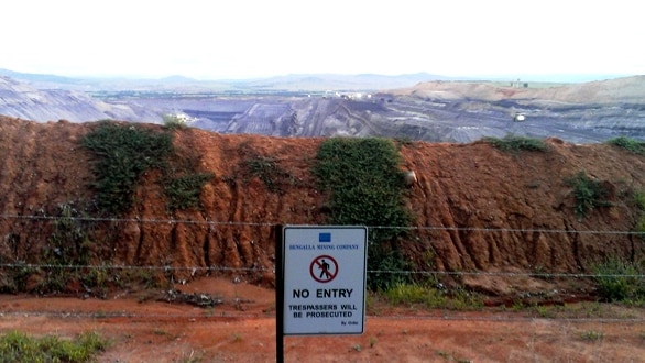 The Bengalla open cut mine near Muswellbrook.