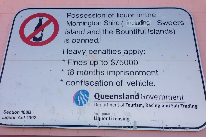 A sign with a bottle symbol banned.