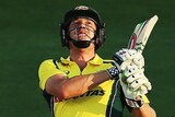 James Faulkner bats against New Zealand