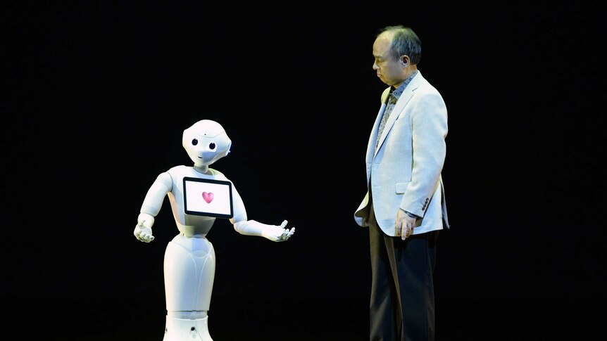 Softbank shows off 'emotional' robot called Pepper