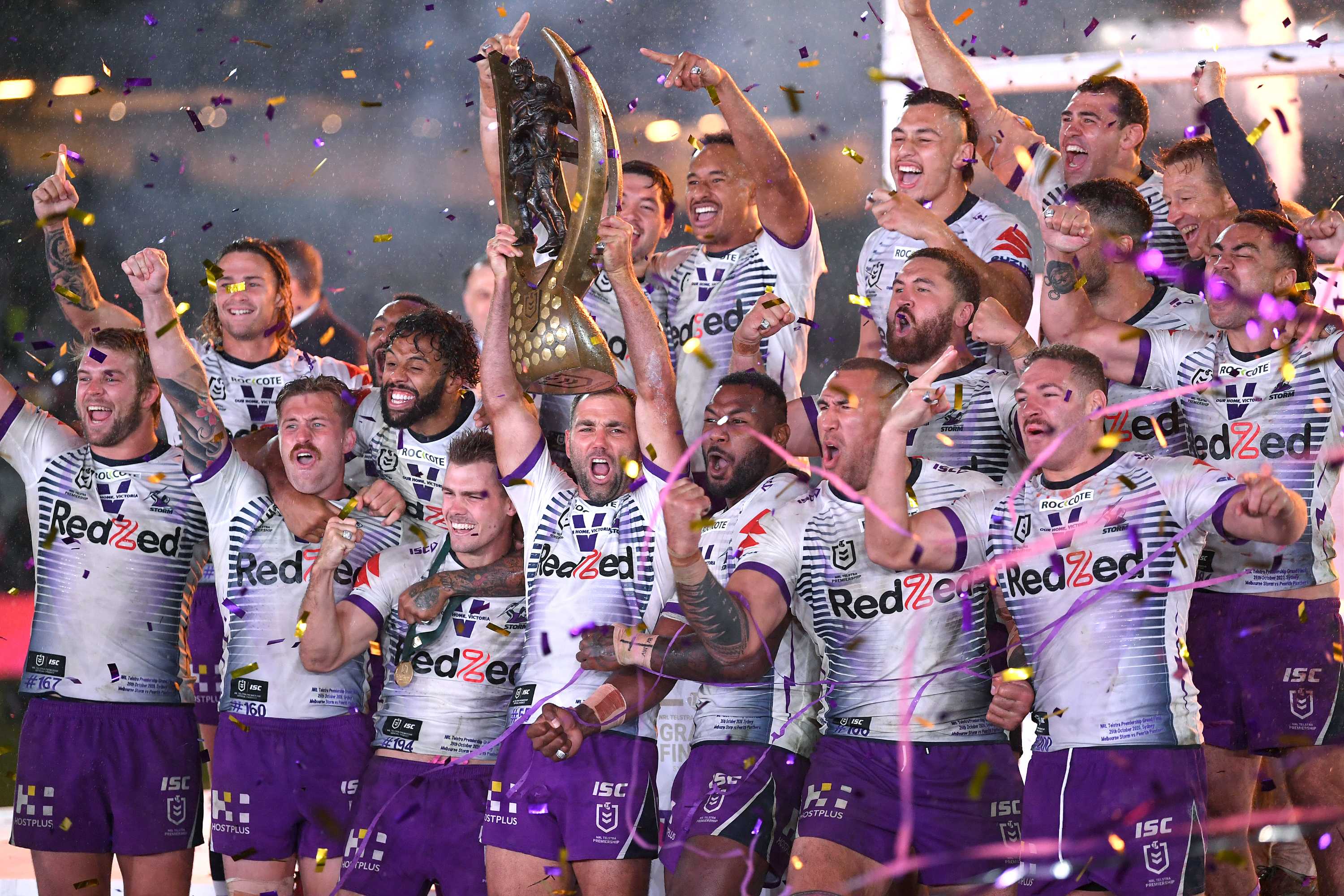 Melbourne Storm beat dogged Penrith Panthers 26-20 in dramatic NRL grand final