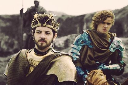 Still image of Renly Baratheon and Loras Tyrell