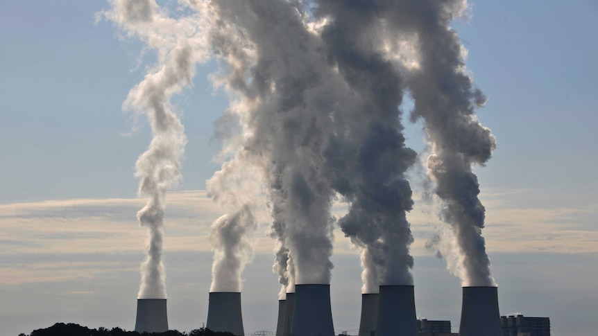 The Jaenschwalde brown coal-fired power plant in Lusatia.