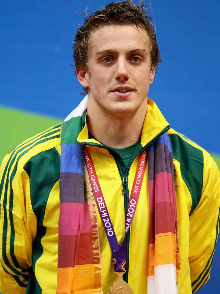 Australian Paralympic swimmer Matthew Cowdrey