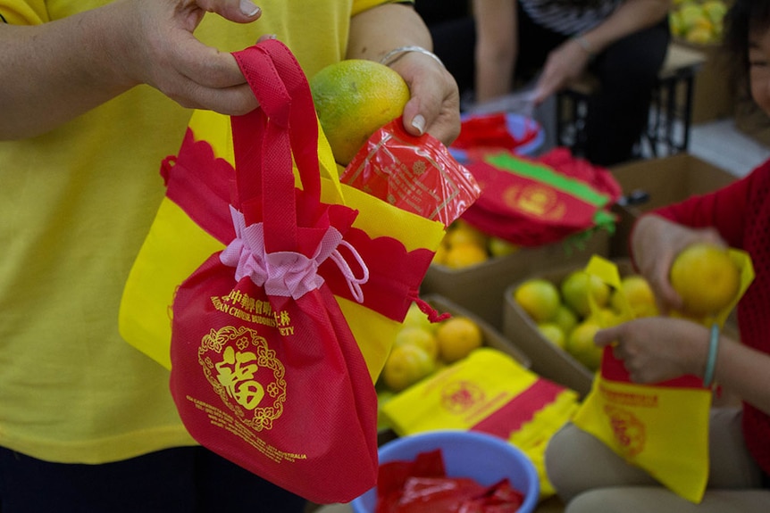 Lucky bag for Chinese New Year