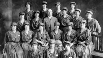 Perth womens AFL team 1917
