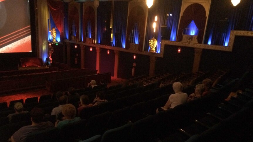 The Plaza Theatre's main auditorium.