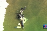 Light plane wreckage spotted off Stradbroke Island