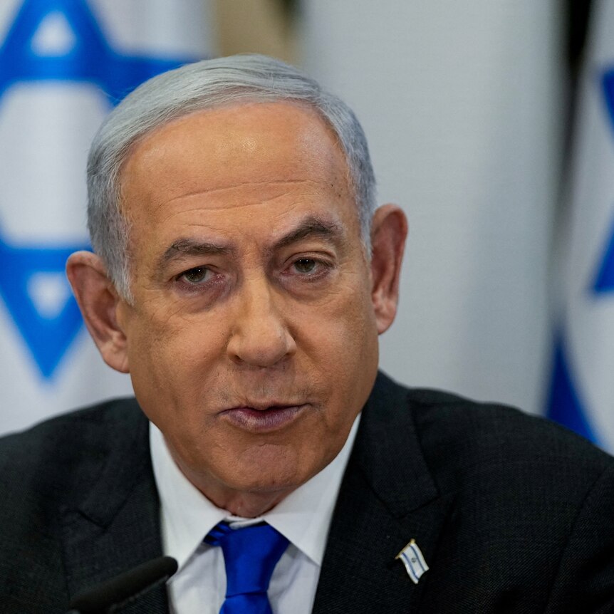 picture of Israeli prime minister Benjamin Netanyahu