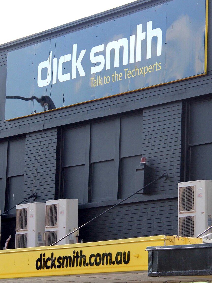 Dick Smith signage.