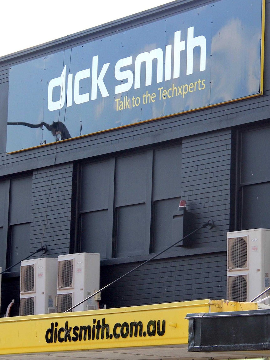 Dick Smith signage.