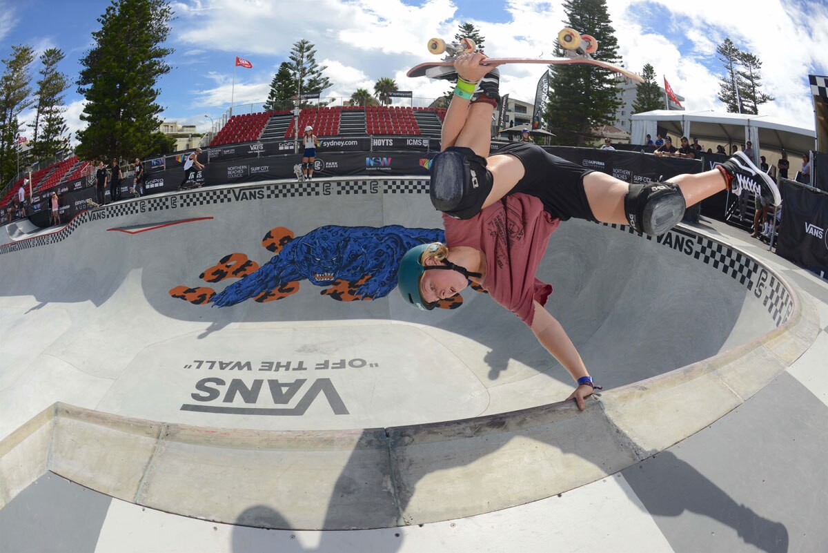Skateboarder Poppy Starr Olsen begins elite athlete training in ...