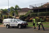 Queensland police officers on scene of fatal double-stabbing