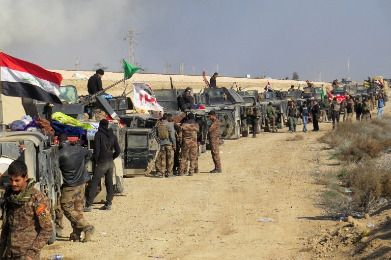 Iraqi security forces advance on Ramadi