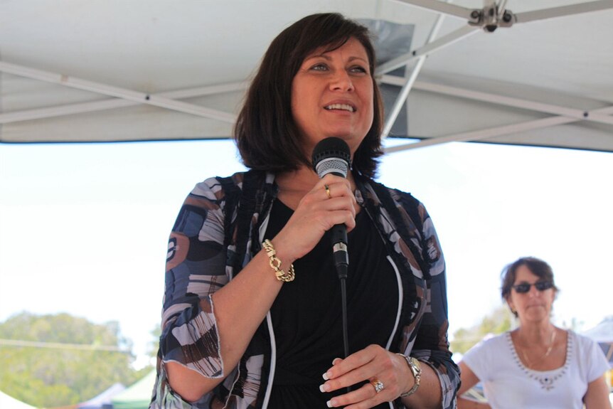 The Federal Member for Richmond, Justine Elliot.