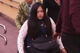 Chinese student Ginger Jiang at an inquest into the Bankstown fire