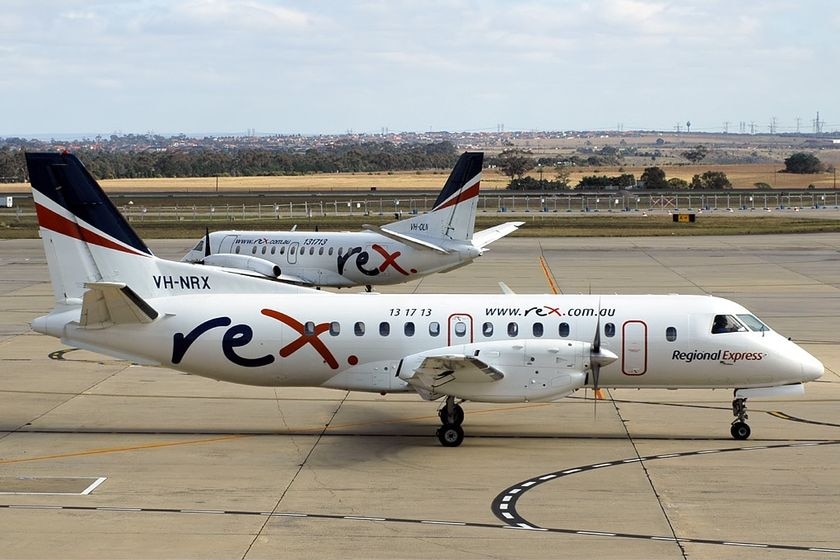 Two Rex aircraft on the tarmac (file photo).