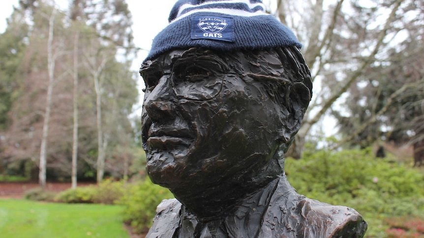 John Howard bust in ballarat