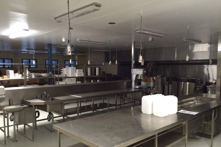 Borallon Training and Correctional Centre's kitchen area