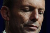 Tony Abbott addresses supporters