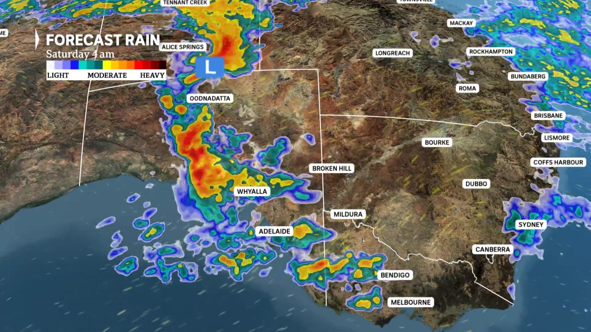 Rain is forecast to continue for the rest of the week, marking an ...