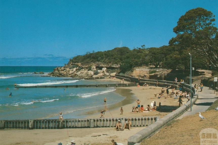 Historic photo of Point Lonsdale beach