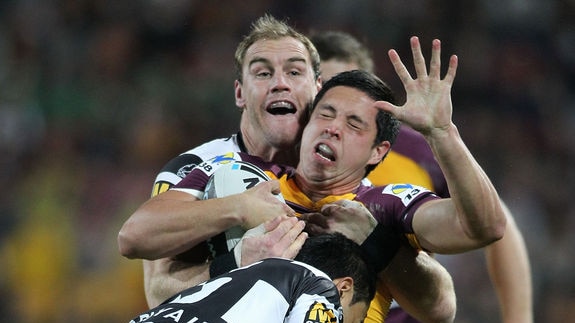 Moving south ... Broncos utility Gerard Beale will join the Dragons next season