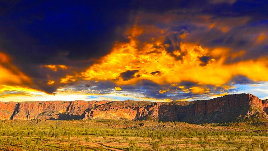 Purnululu sunset