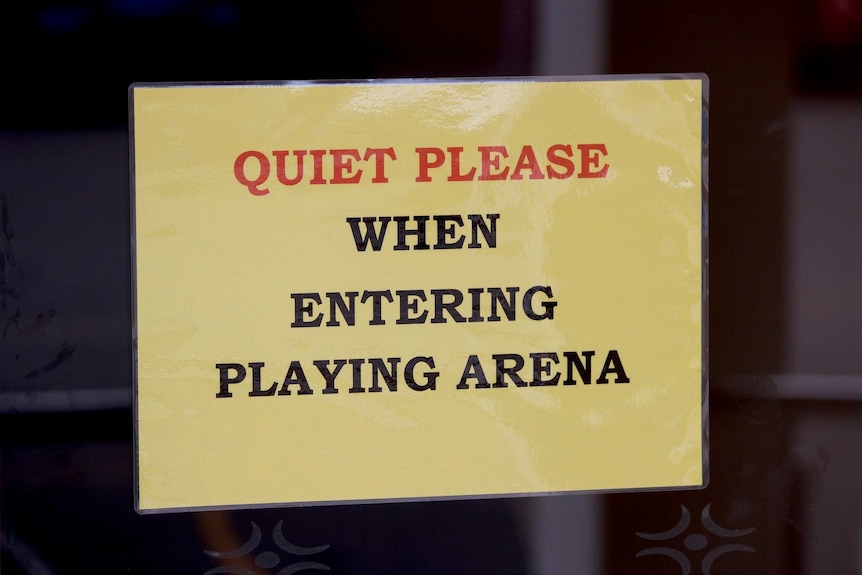 Quiet please sign