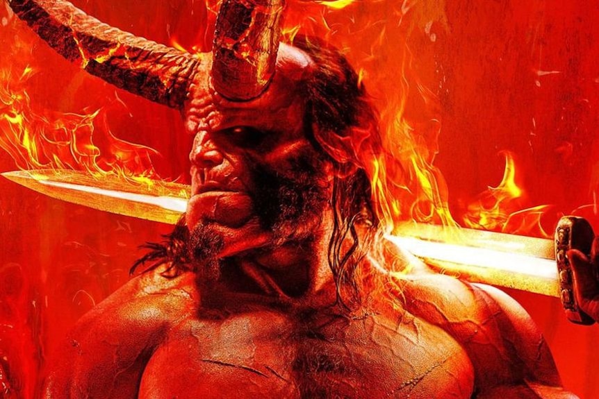 Hellboy film artwork.