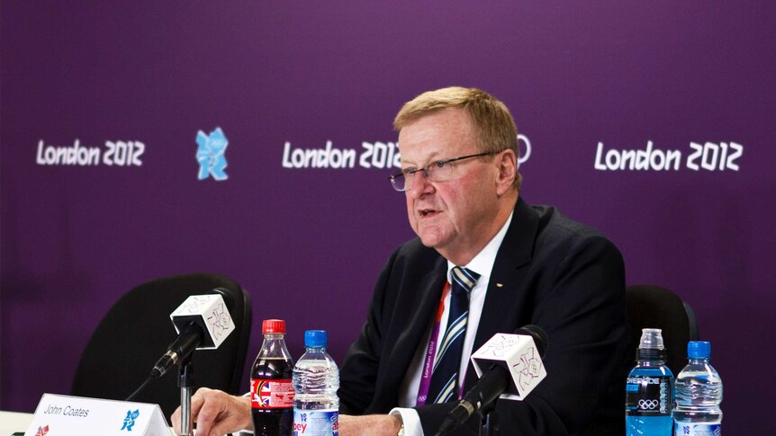 Laying down the law ... John Coates. (file photo)