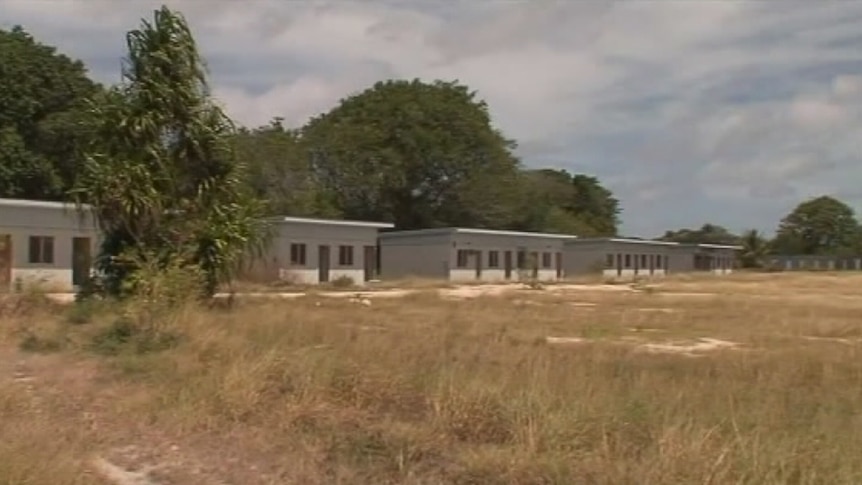 Australian asylum-seeker detention centre on Nauru.