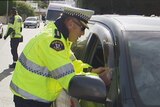 Tasmania Police breath testing