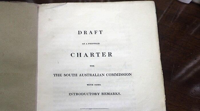 Draft of a proposed charter for the South Australian Commission