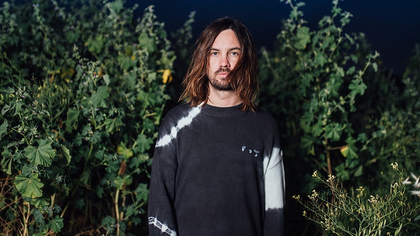 A 2021 press shot of Tame Impala's Kevin Parker