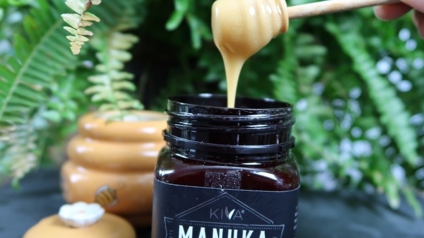 A jar of manuka honey.