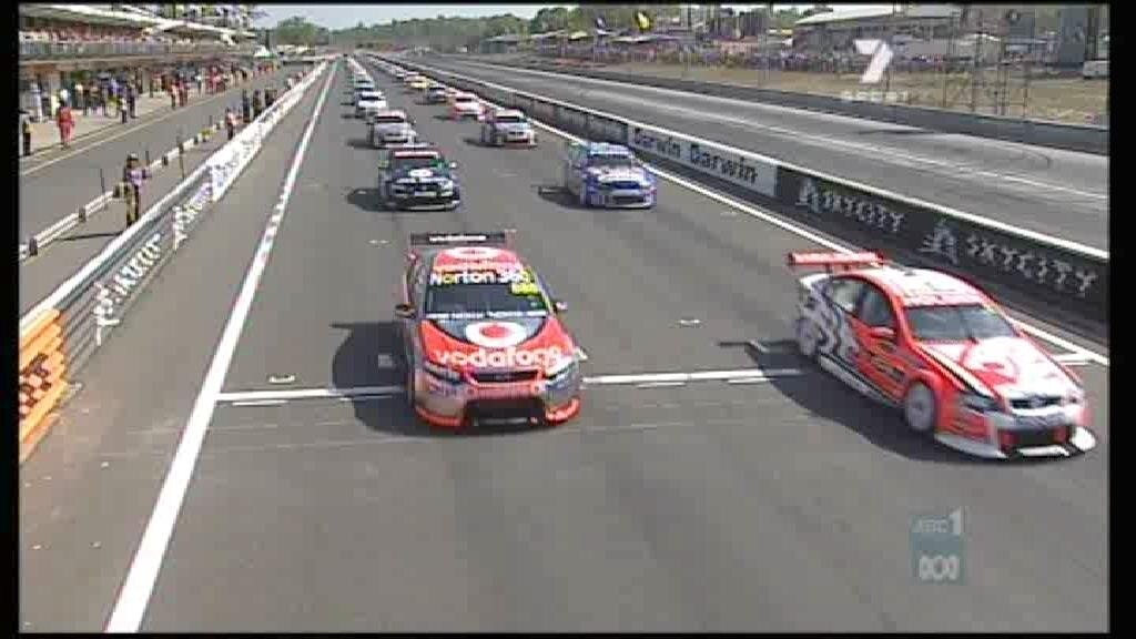 V8 Supercars roll into Darwin - ABC News