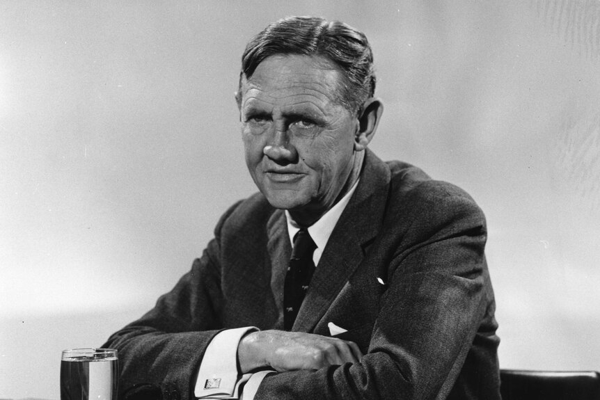 Former Prime Minister John Gorton