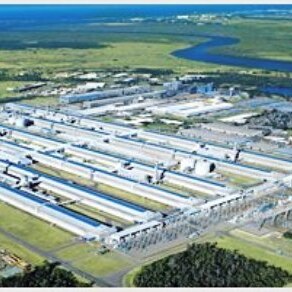 The Tomago aluminium plant near Newcastle.