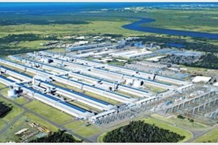 The Tomago aluminium plant near Newcastle.